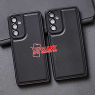 Samsung S23 FE Softcase Leather Pro Macaron Black Samsung S23 FE