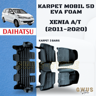 Karpet mobil 5D DAIHATSU XENIA Premium Car Mat EVA FOAM Mangkok