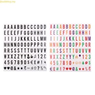 Doublebuy Letters Numbers Signs for A4 Light Up Letter Box Sign Message Board 65 4x35mm