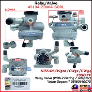 45184-Z0004-SORL Nissan CW520 CW52 54 Fuso FV Relay Valve With Two Fitting / Two Adaptor ; Injap Geg