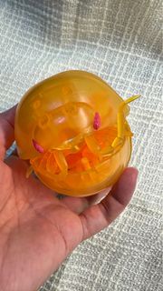 正版扭蛋 三創購入 隱藏版透明橘色 王蟲
