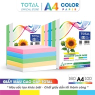 A4 Total color paper 160gsm x100 sheets A4 paper