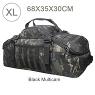 Lqarmy กระเป๋าเป้สะพายหลังสำหรับตั้งแคมป์ใน60L 80L ทหารกระเป๋าเป้ทหารยุทธวิธีเดินทางเดินป่าปีนเขากระเป๋ากีฬายิมกระเป๋าดัฟเฟิล