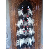 NEW Rambut Rangda Serat Tanaman Warna Hitam Dan Putih Topeng Leak Bali