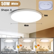 CANMEIJIA Radar Led Ceiling Lights with Motion Sensor 12W 18W Smart PIR Motion Sensor Ceiling Lamps