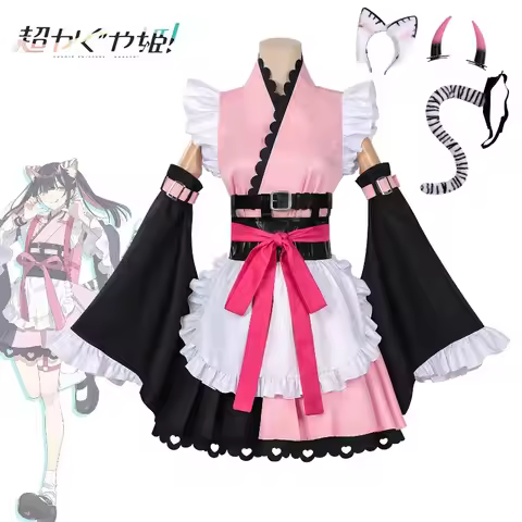Macross Hui Ye Hime Komazawa Noyi cos costume and maid skirt full set of Anime costumes Comic Con Ha