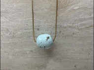 高瓷綠松石桶珠