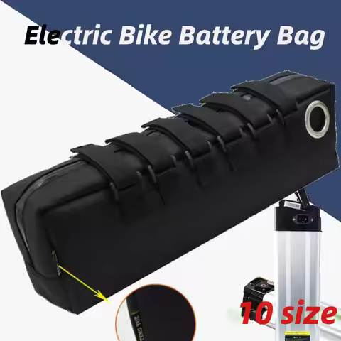 10 Size Silver Fish Lithium Battery Pack Folding Bicycle Electric Bicycle Battery Bicycle Thickened 