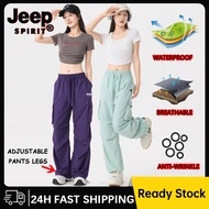 JEEP SPIRIT Waterproof Women's Assault Pants Breathable Outdoor Hiking Pants