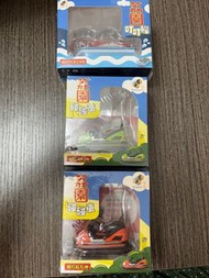 香港微影TINY荔園遊樂場碰碰車 叮叮船 相片卡片座 玩具車模型