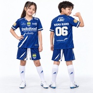 [CUSTOM NAME AVAILABLE] Persib Bandung Unisex Hattrick B2B Football Jersey Oneset Dryfit Milano Braz