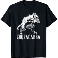 Men's cotton T-shirt Chupacabra Folklore Cryptid Monster Tee T-Shirt S-5xl 4XL , 5XL , 6XL
