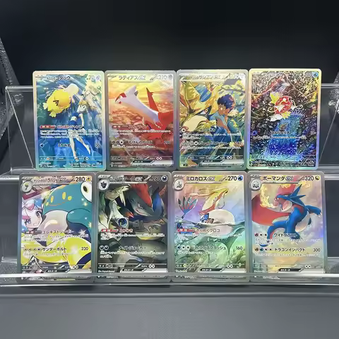 SY9 Anime PTCG Collection Card DIY Magikarp AR EX 129/100 Triplet Beat Japanese TCG Card Foil Refrac