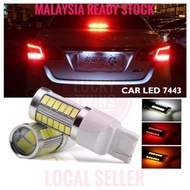 Lampu Brek Belakang T20 P21W W21W P21 5W LED Car Signal Light Bulb Car Brake Light Reverse Light