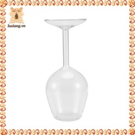 [luxiang.vn] Long Stem Upside Down Wine Glass Funky  Stemmed Wine Glasses Upside Down Long Stem Wine