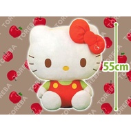 Hello Kitty apple color big plush