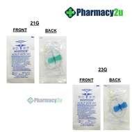 HOSPITECH BUTTERFLY NEEDLE SCALP VEIN SET WITH SLIP FITTING SIZE 21G / 23G 1 PIECE