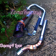 Daeng4 say thailand love Funnel Exhaust for Fu/mx135/mxking/vixion