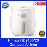 Philips HD9100/20 Compact Airfryer. aka HD9100 Air Fryer. RapidAir Technology. Auto Pause Function. 3.7L Capacity.