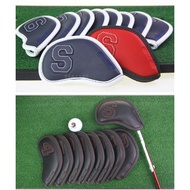 Golf Iron Cover Large Number Golf iron head cover  High-End PU Golf Club Cover Golf head cover
