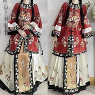 Historical Replica Women Qing Dynasty Dress