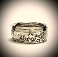 英國Half crown硬幣戒指(英女皇伊莉莎白二世)