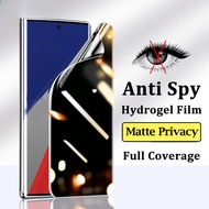 Matte Anti Spy Privacy Hydrogel Film For LG Velvet 5G UW Q92 Q70 Q61 Q60 Q52 Q51 Q31 V60 V50 V50S V4