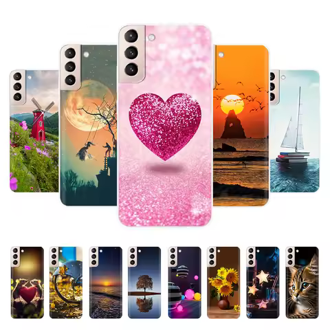 For Samsung Galaxy S21 5G Case Silicone TPU Cover For Samsung S21 Plus S 21 Phone Case for Galaxy S2