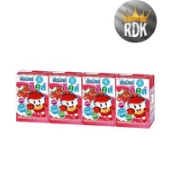 Dutch Mill Kids Drinking Yoghurt UHT Milk Strawberry 90g Pack 4