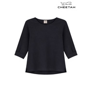 Cheetah Women Regular Fit Cotton Interlock 3 Quarter Sleeves Round Neck T-Shirt - CL-67040