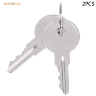 widefiling 2PCS Keychannel CH751 Copper Key Universal Keys For Elevator Lo Control Cabinet Room Car 