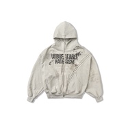 HADES ROCK SOLID ZIP HOODIE - Genuine HADES Brand - Jacket boxy form Unisex