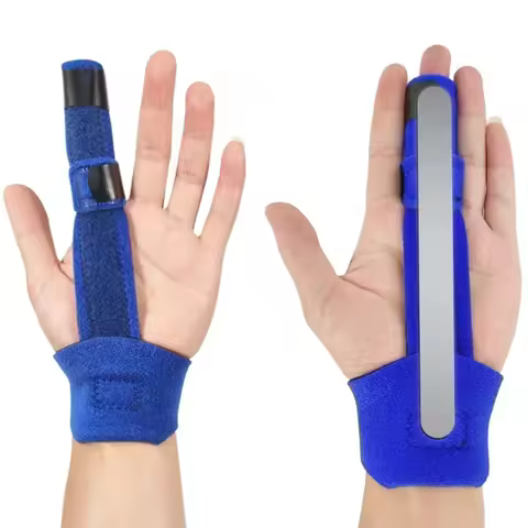 1PC Finger Splint Brace Thumb Care Adjustable Support Stabilizer Built-in Aluminum Alloy Fix Arthrit