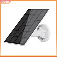 yakhsu|  Outdoor Camera Solar Charger Camera Solar Panel Waterproof Solar Panel Charger for Surveillance Camera with Adjustable Mounting Bracket Easy Installation Accessories