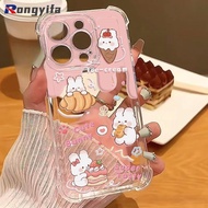 Cartoon Rabbit Phone Case For OPPO Find X8S X8 Pro Ultra X7 Ultra X6 X5 Pro X3 Pro X2 Reno 2 Z 2Z 2F