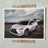 Poster brochure catalog leaflet Lexus NX 200 NX200 T Luxury 4x2 A/T NX 200 NX200 TF Sport 4x2 A/T