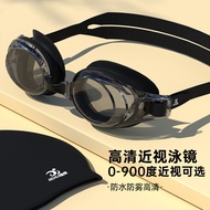 Swimming goggles/swimming goggles swimming goggles HD Waterproof Anti-Fog Flat Light swimming goggle