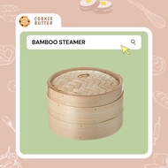 Bamboo Steamer/Steamer Basket/Kuih Steamer/Dim Sum Steamer/Pau Steamer/Pengukus Buluh/Bakul Kukus/Pe