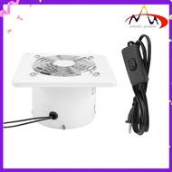4 Inch Inline Duct Fan Air Ventilator Metal Pipe Ventilation Exhaust Fan Extractor Bathroom Fan Duct