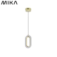 MIKA - (C39-240LG) 12cm香濱金吊環吊燈 LED 7W / 黃光3000K 家居燈飾 天花燈