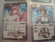 ［包郵］Gundam seed freedom 基拉 拉克絲卡2張