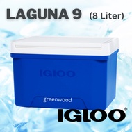 IGLOO Laguna 9 Quart Cooler Box ( Original, 8 Liter Volume, extended ice retention )