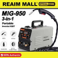 REAIM Mig Welding Machine Set Mesin Welding Gasless MMA/TIG/MIG999