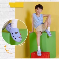 รองเท้า crocs เด็ก classic clog กันลื่น น้ําหนักเบา ระบายอากาศได้ดี รองเท้าไปทะเล สําหรับเด็ก|206991TH