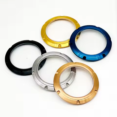 Mod Transparent Glass watch back cover fits Seiko SKX007 Turtle 6105 Tuna Samurai NH35 NH36 Movement