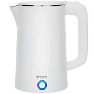 Kitchen-Art 304不鏽鋼雙層保溫無線電熱水壺 1.8L 白色(KIA-EK11)