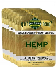 Belize Seaweed Face Mask with Pure Hemp Seed Oil – 6 Pack Bundle