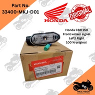 Honda CBR 150R front winker assy R L signal depan 100% original 33400-MKJ-D01