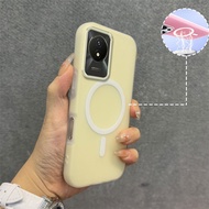 Case For vivo Y02 Y02A Y02T Mobile phone soft shell jelly skin magnetic suction new 2in1 simple mobi