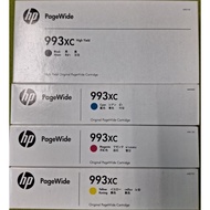 HP 993XC BLACK / CYAN / YELLOW/ MAGENTA COLOR ORIGINAL